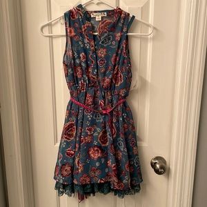 Knitworks Girls Dress Size 8 w/ purse NWT